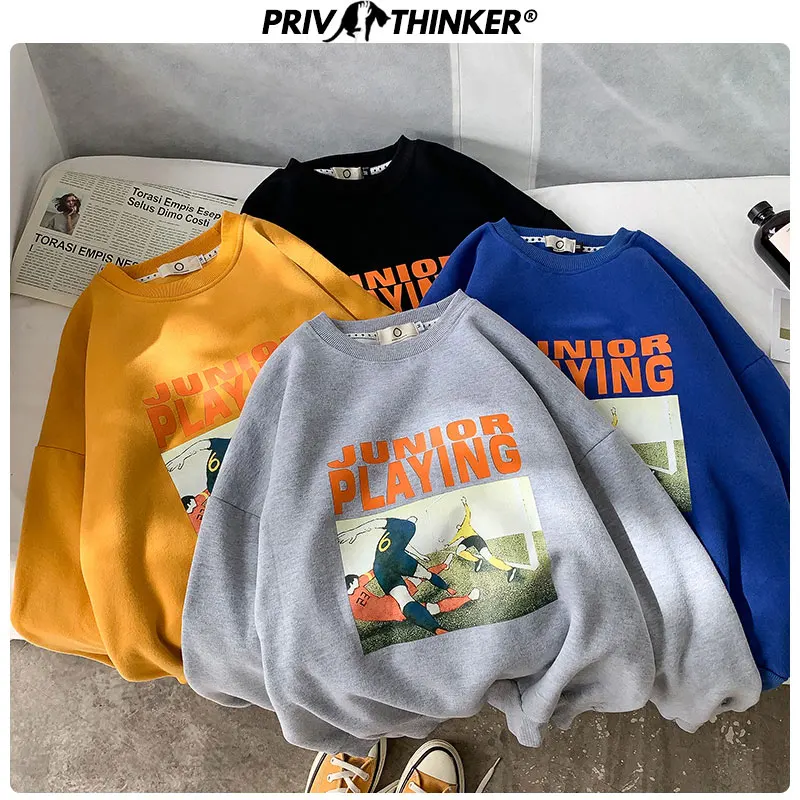 Privathinker 2020 винтажные женские толстовки с принтом в стиле хип-хоп пуловеры длинным
