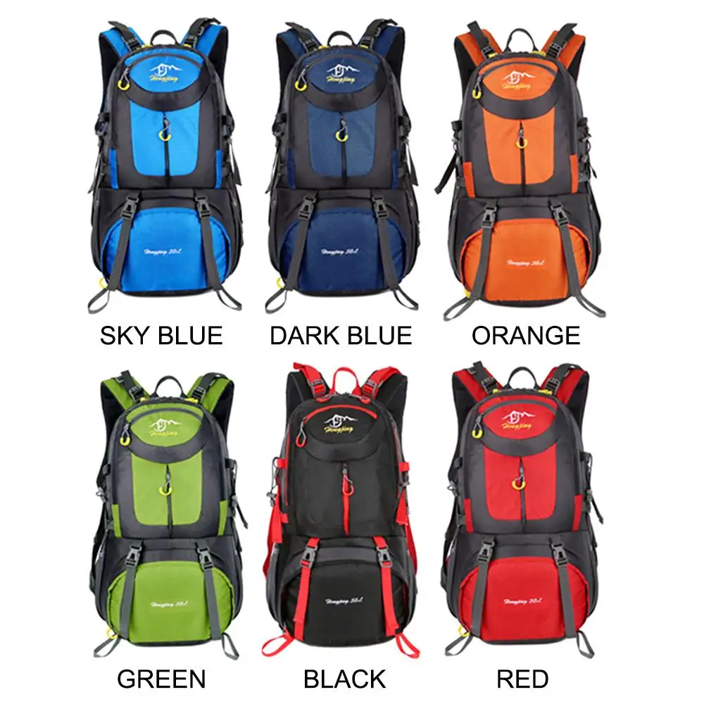 

Durable Cotton 50L One Strap Shoulder Cycling Mountaineering Backpack Travel Bag Field Pack Knapsack Backpack Hiking Unisex