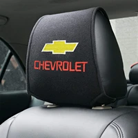 1pcs car headrest cover auto seat head neck rest cushion pillow pad for chevrolet cruze captiva lacetti spark aveo orlando epic