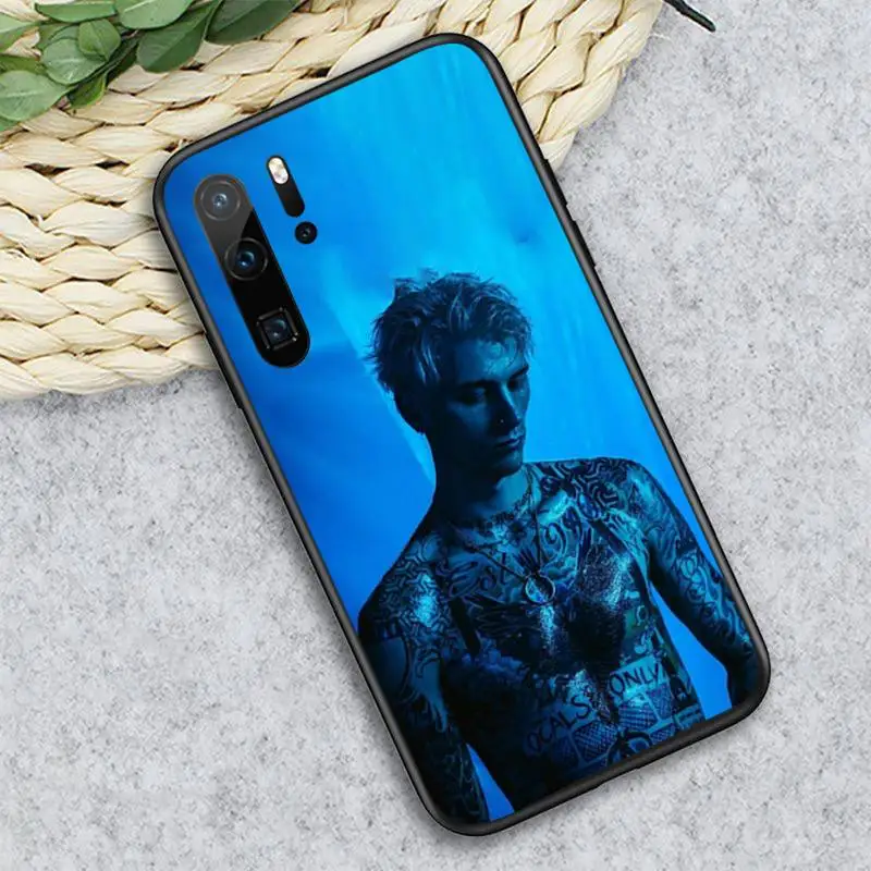 

Machine Gun Kelly MGK famous singer Phone Case For Huawei honor Mate P 10 20 30 40 i 9 8 pro x Lite smart 2019 nova 5t