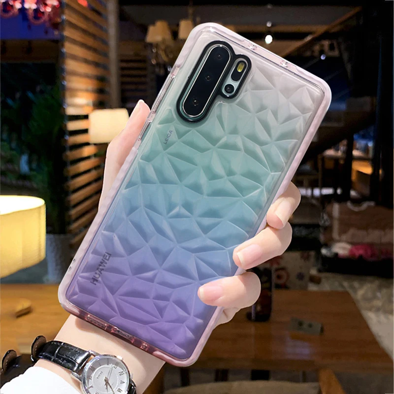Противоударный чехол LOVECOM для телефона Huawei P30 P20 Lite Pro Mate 20 Мягкий Роскошный из ТПУ