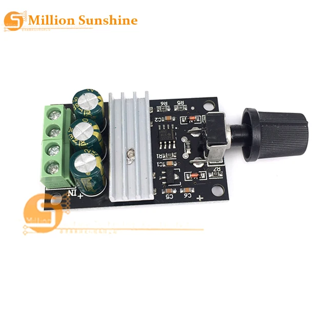 

New PWM DC motor speed regulator 6v12v24v28v 3A speed Switch 1203B