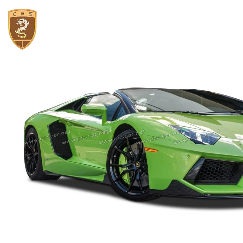 Комплект для кузова автомобиля из углеродного волокна передняя губа задняя