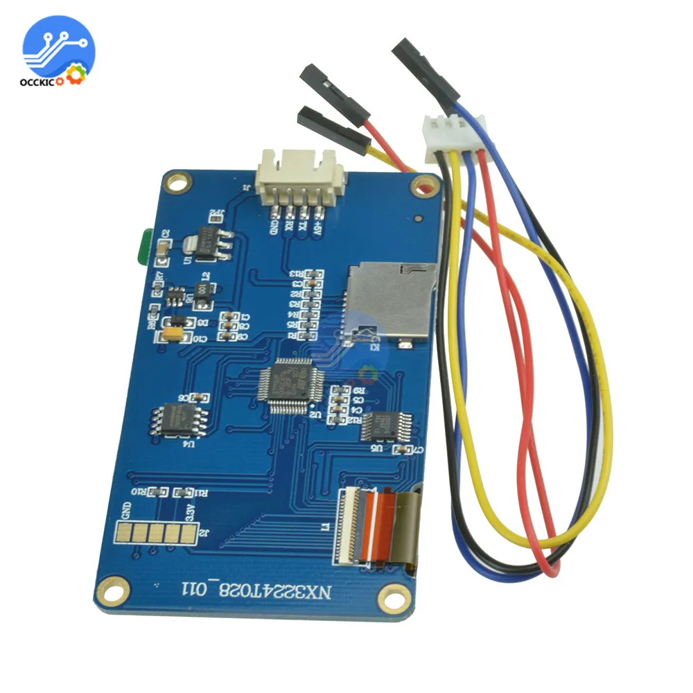 Модуль ЖК дисплея Nextion HMI TFT 2 8 дюйма для Raspberry Pi A + B и комплектов Arduino|module for arduino|module