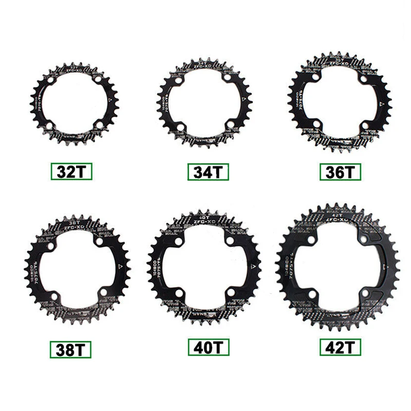 BDSNAIL сеть MTB кольцо 104 BCD Велосипедное узкая широкая цепь односкоростной Дорожный
