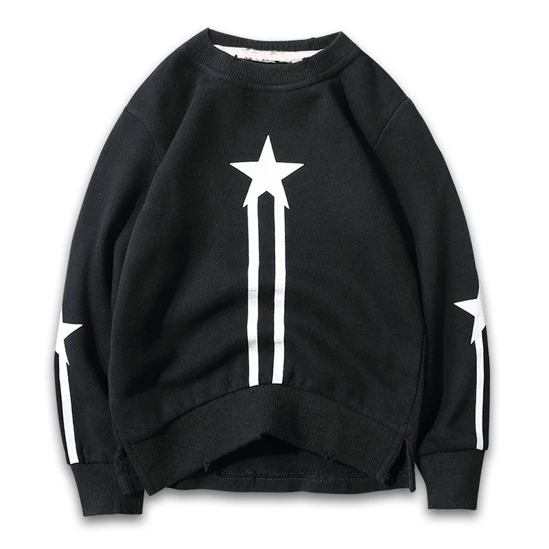 

Boys T-Shirt Autumn Cotton Long Sleeve Black Boys Tops ,Fashion Ripped Hole Lazy style,Children's Clothing,Outdoor Sports 4-9Y