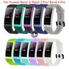 Ремешок силиконовый для Huawei Band 3 Pro, спортивный сменный Браслет для смарт-часов Huawei Band 4 Pro