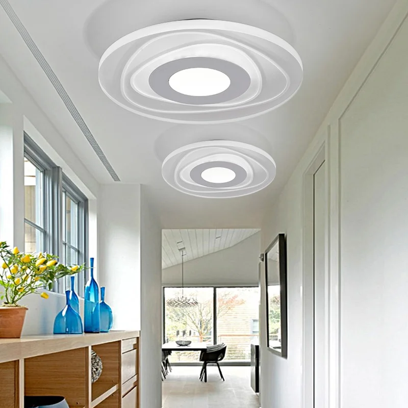 

Modern LED Ultra-thin Ceiling Lights Minimalism Home Corridor Bedroom Plafond Lamps Living Room Decor Lighting kitchen Fixtures