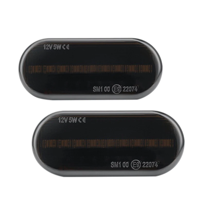 Комплект из 2 предметов желтый светодиод Fender боковой габаритный указатель