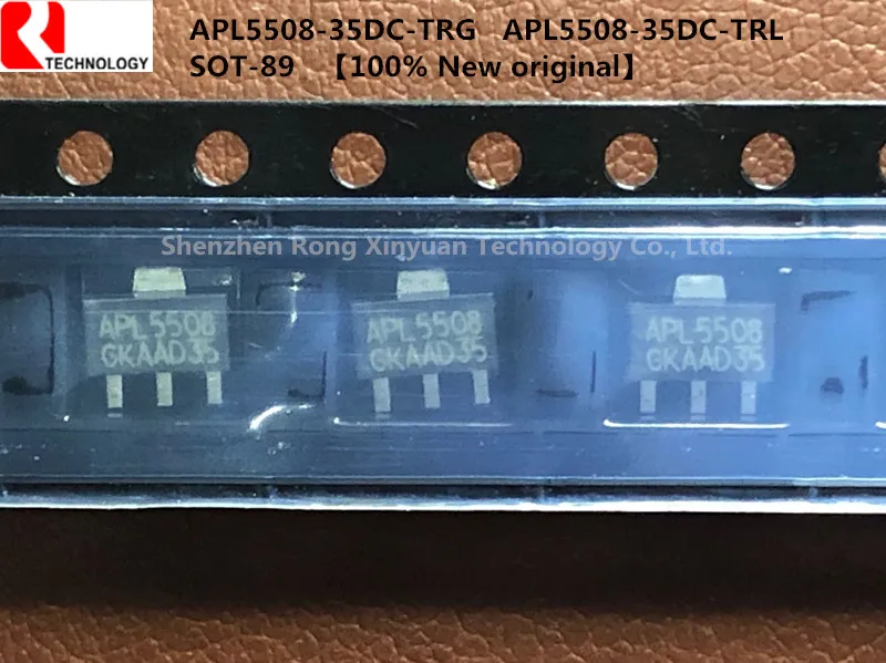 

20 шт./лот APL5508-35DC-TRL APL5508-35DC-TRG APL5508-35DC-TR APL5508 СОТ-89 100% Новый оригинальный