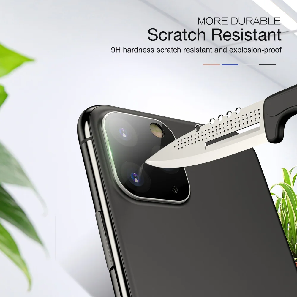 Защитная пленка из закаленного стекла для задней камеры iPhone 11 Pro Max защитный чехол