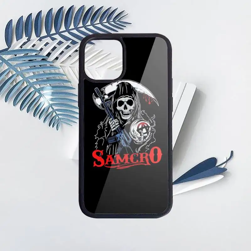 

Sons of Anarchy Phone Case for iPhone 11 12 pro XS MAX 8 7 6 6S Plus X 5S SE 2020 XR Hard PC