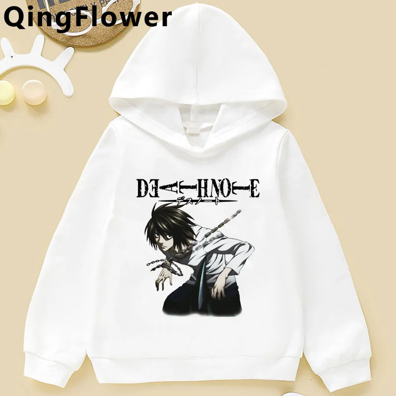 

Death Note big sister teens sweatshirt anime aesthetic graphic Fleece abbigliamento bambina clothes teenage