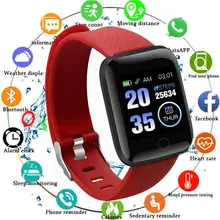 Pedometers 116Plus Smart Band Watch Bluetooth Heart Rate Blood Pressure Monitor Band Fitness Tracker Wristbands Wearable Devices
