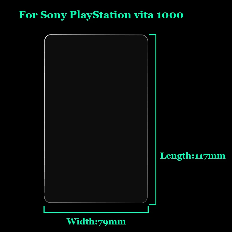 Защитное стекло закаленное 9H 2.5D для Sony PlayStation PS vita PSV 2000/1000 3 шт.|Защитные стёкла и