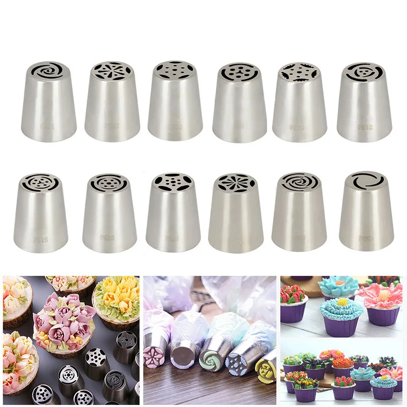 Новый русский тюльпан глазурь трубопровод сопла из нержавеющей стали цветочный