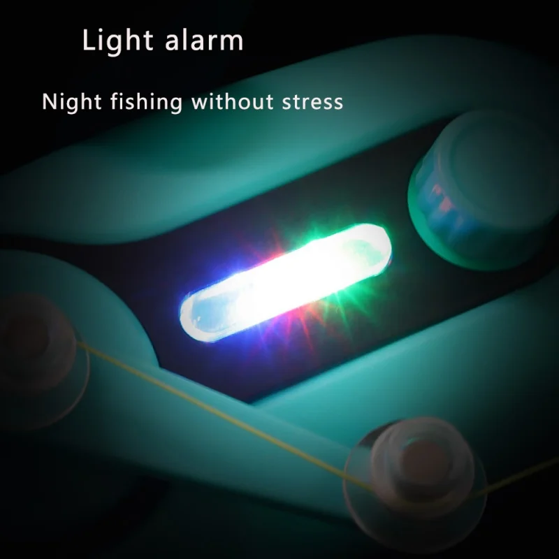 Fishing Alarm Electronic Buzzer Led Bite Indicator Met 3 LR44 Battery Glitter Sound Bell Clip on Rod New | Спорт и развлечения