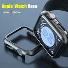 Чехол для Apple Watch, Чехол 45 мм 41 мм 44 мм 40 мм 42 мм 38 мм, аксессуары, защитный бампер из поликарбоната для iWatch apple watch series 7 6 se 5 4 3