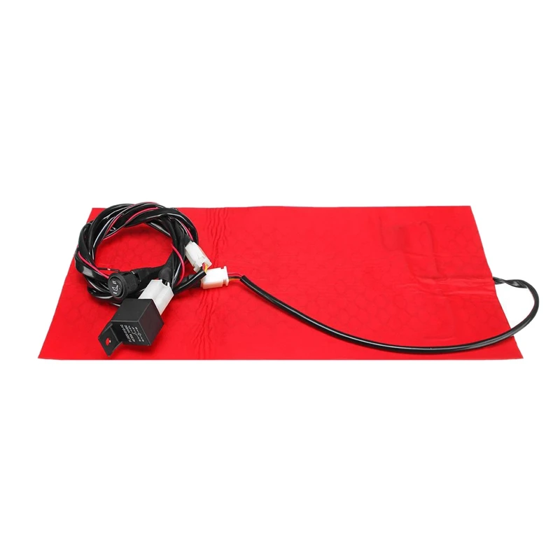 

25 Вт 12 В Универсальный Мотоцикл ATV сиденье с подогревом Подушка водонепроницаемый коврик грелки коврик зима грелка