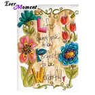 Ever Moment Алмазная картина ручной работы цветок Жизнь Идеальный прекрасный полный квадратный дрель украшение Алмазная вышивка ASF1796