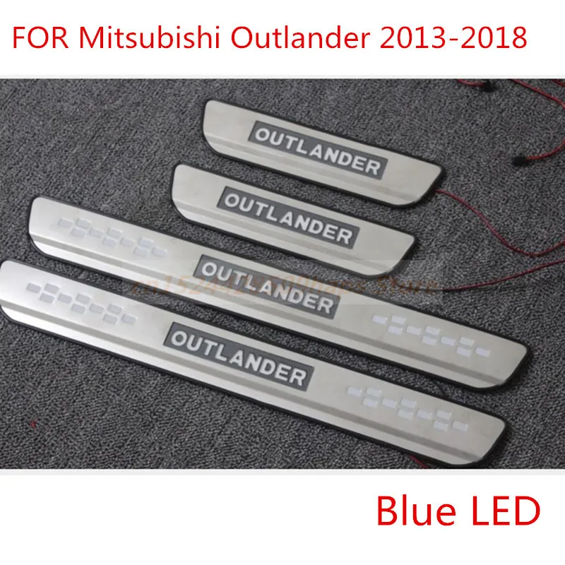 Для Mitsubishi Outlander 2007 2012/2013 2019 с синей светодиодсветильник кой Высококачественная