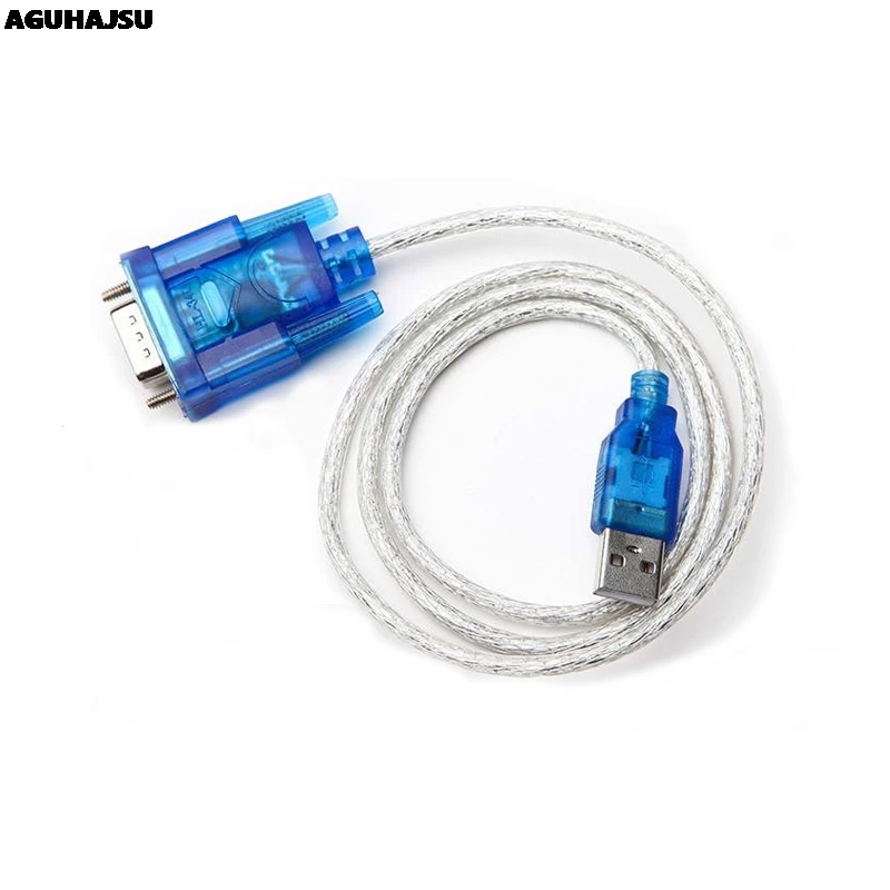 New HL-340 USB to RS232 COM Port Serial PDA 9 pin DB9 Cable Adapter Support Windows7 64 | Электронные компоненты и