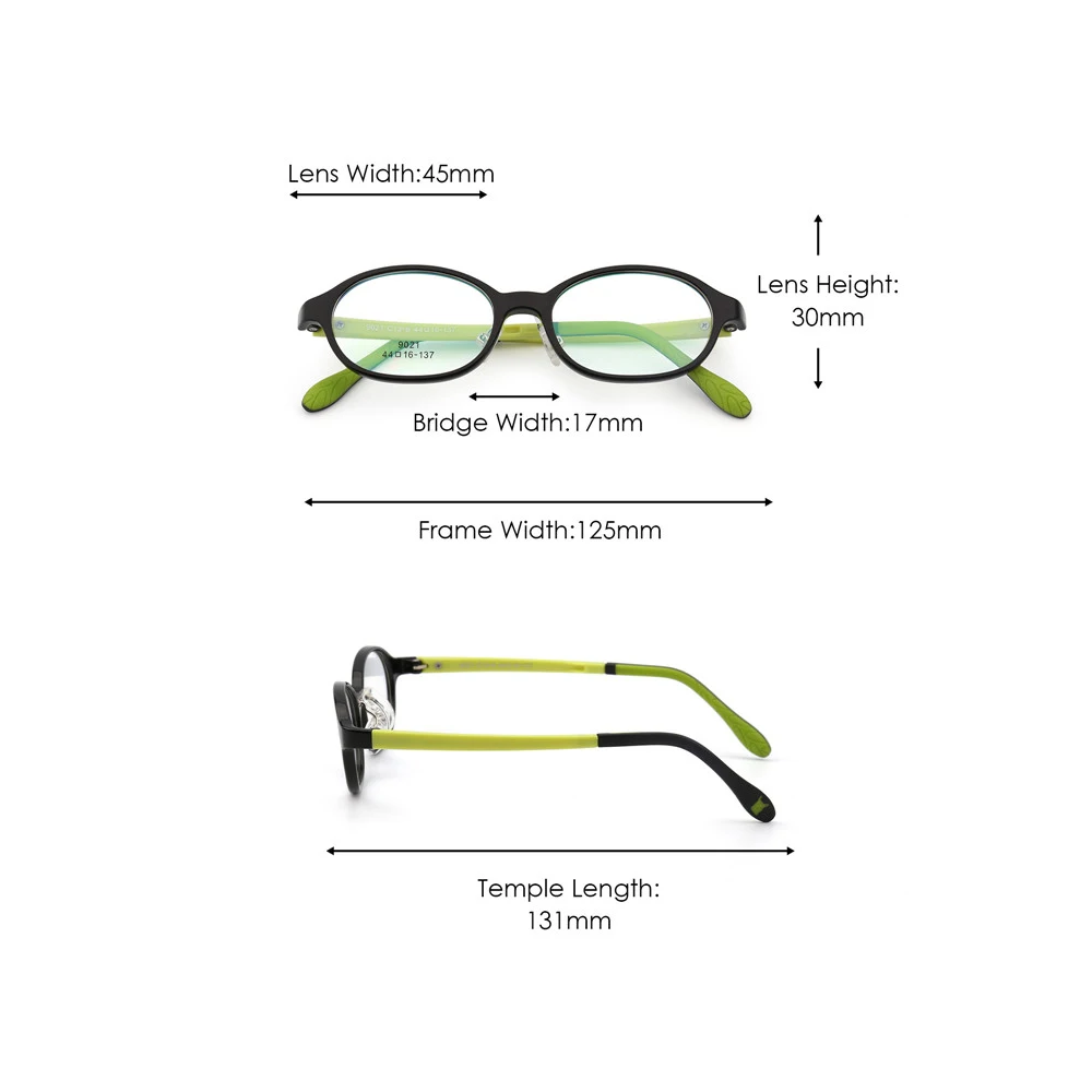 

JM TR90 Round Kids Blue Light Glasses 9021