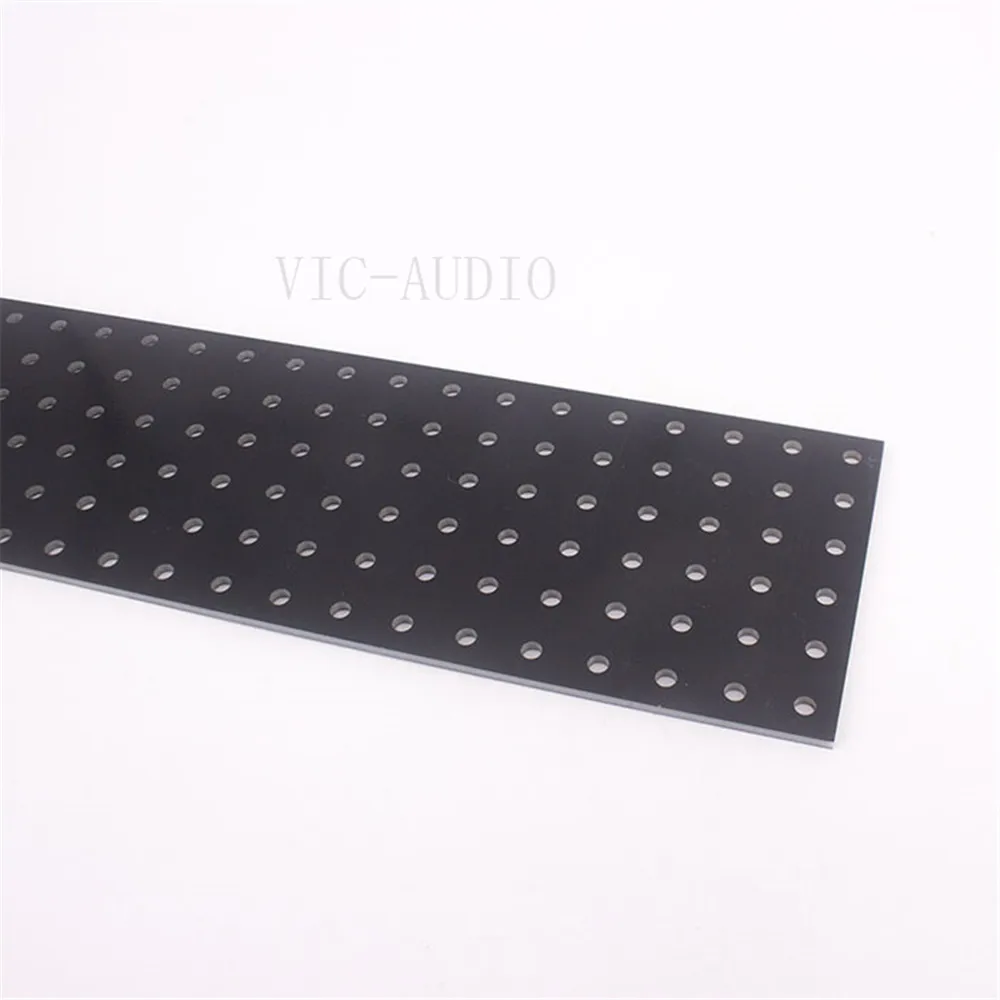 DIY аудио доска тег Тестовая пустая пластина 300*60*2 мм 180 отверстий 1 шт. ламповый