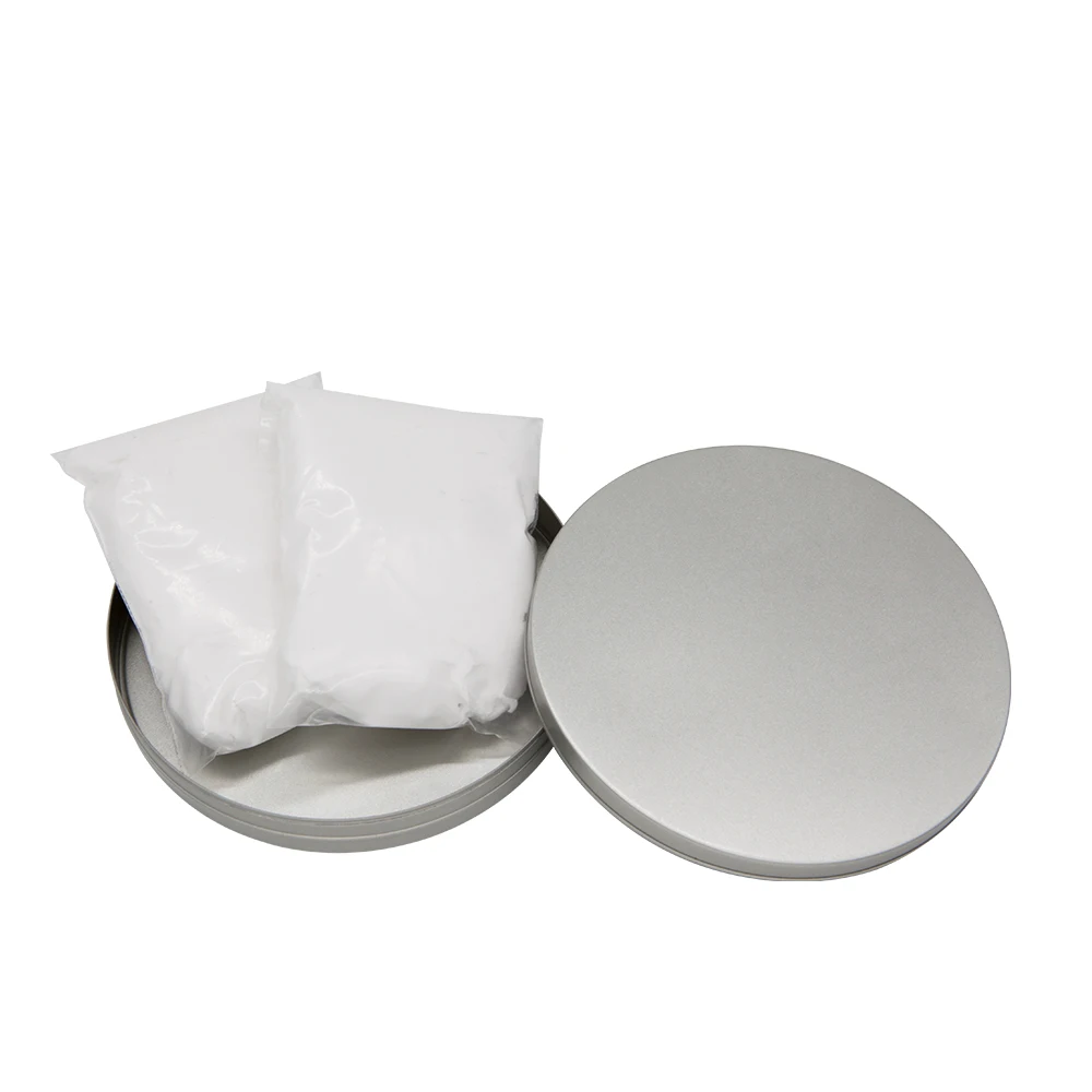 Huella de mano para beb&eacute; reci&eacute;n nacido, arcilla suave no t&oacute;xica, souvenires para beb&eacute;, almohadilla de tinta para mano para ni&ntilde;os de 0 a 6 meses, juguetes para huellas dactilares fundidos a mano-1