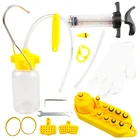 MTB дорожный велосипед тормозной Bleeder комплект Гидравлический дисковый тормоз Bleed инструмент минеральный шприц масляная жидкость Bleeder Аксессуары для велосипеда