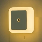 Светодиодный ночной Светильник Беспроводной светильник Сенсор светильник s мини-вилка европейского и американского Ночной светильник для детей гостиной спальня украшения
