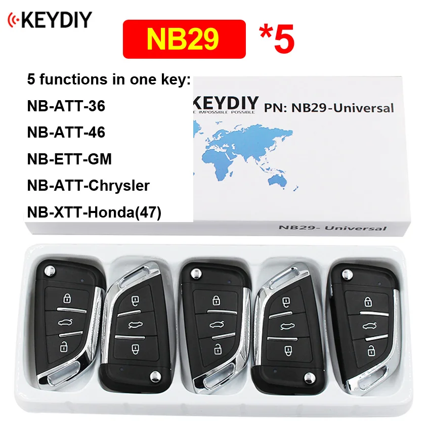 5 шт./лот NB29 многофункциональный универсальный пульт дистанционного управления KD