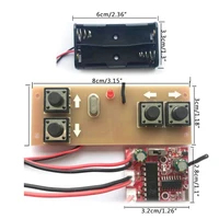 2021 new 4 channel 2 4g remote control receiver module kit circuit board for rc model car