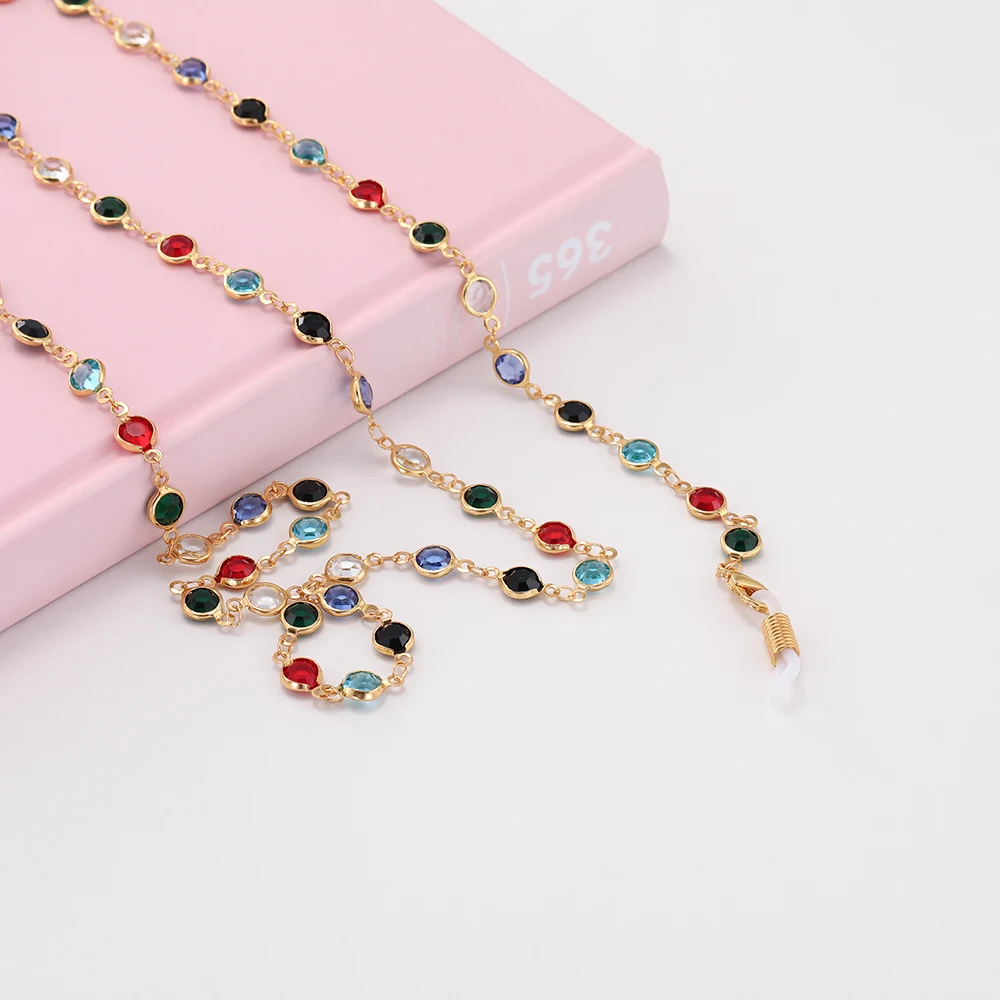 SKYRIM модная противоскользящая Женская цепочка для солнцезащитных очков с