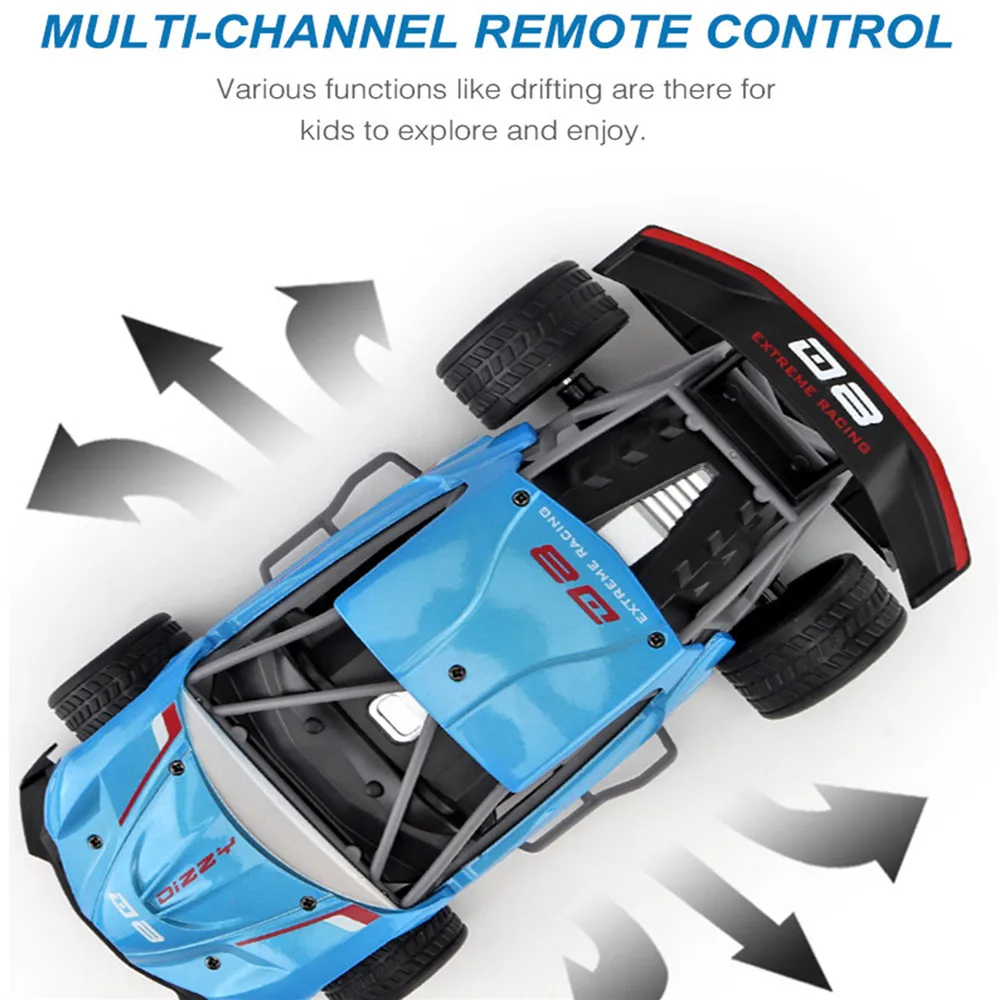 

For Children Fans Gift Mini Car Crawler Model Simulation Toy High Speed RC Drift Racing Car 1/16 2.4G 2WD