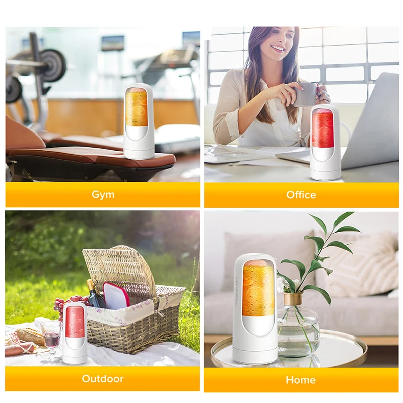 

Portable Wireless Electric Juicer Household Mini Multifunctional Crushed Ice Squeezed Juicer Milkshake Mixer Sport Juier Cup