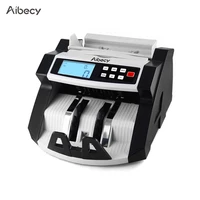 aibecy automatic multi currency cash banknote money bill counter counting machine lcd display for euro us dollar aud pound