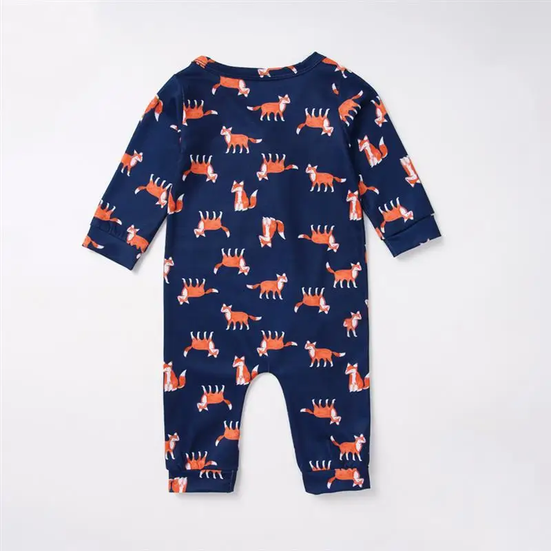 На осень для маленьких мальчиков и девочек Комбинезон комбинезон новорожденных