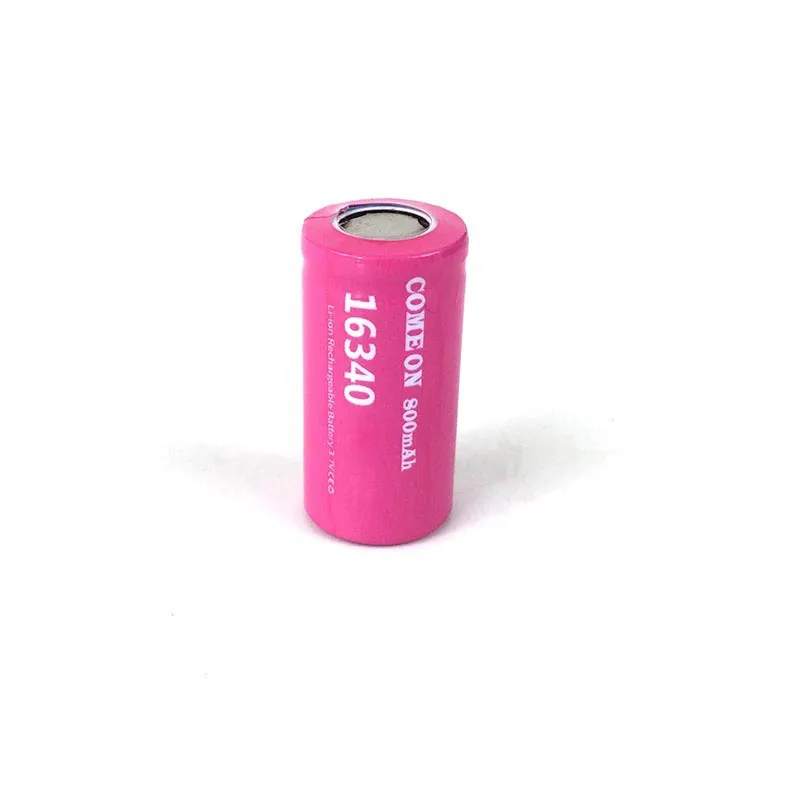 

Co Pink 800mah 16340 Lithium Battery 3.7V Electric Toothbrush Rechargeable Power Torch Battery