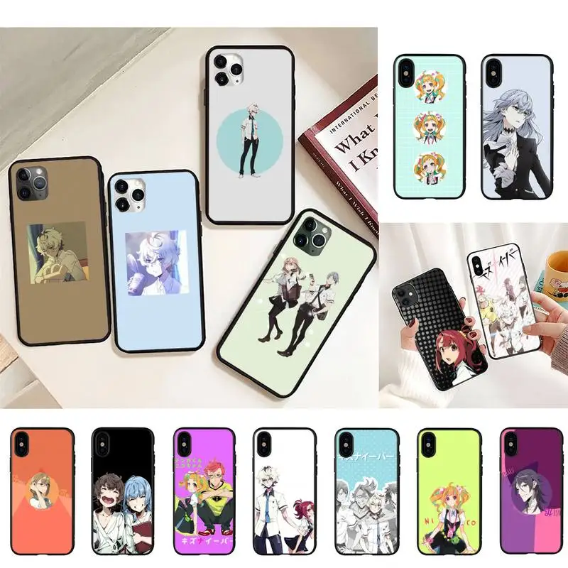 

Kiznaiver anime Phone Case For iPhone 8 7 6 6S Plus 5 5S SE 2020 12pro max XR X XS MAX 11 Fundas Coque Funda Shell