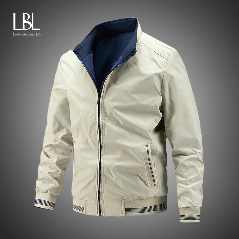 2021 Осенняя Новая мужская повседневная куртка модная ветровка куртки-бомберы
