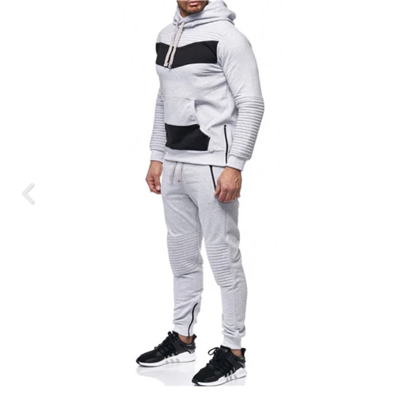 Мужской спортивный костюм повседневные толстовки Топ спортивки спортивные