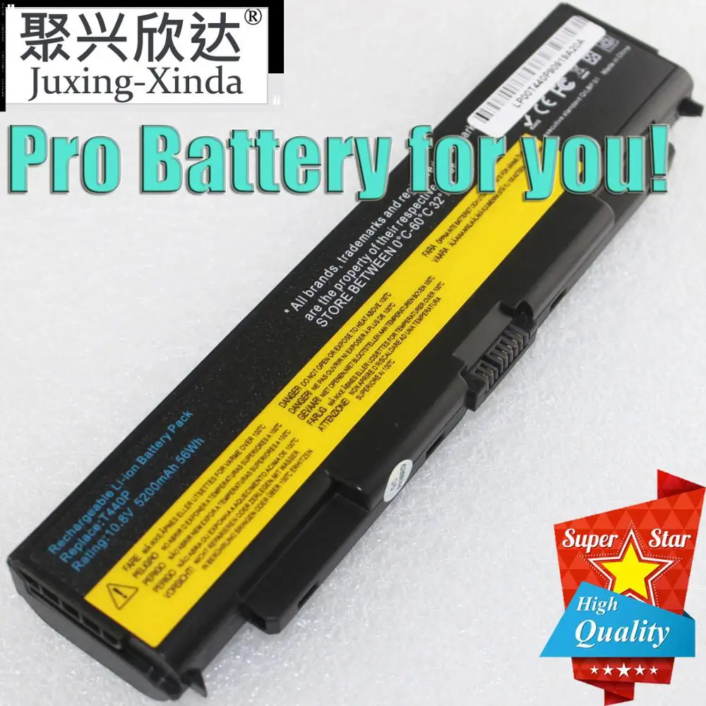 Аккумулятор для ноутбука Lenovo ThinkPad T440P T540P W540 W541 L440 L540 45N1144 45N1145 45N1148 45N1159 45N1158 45N1160 57 +