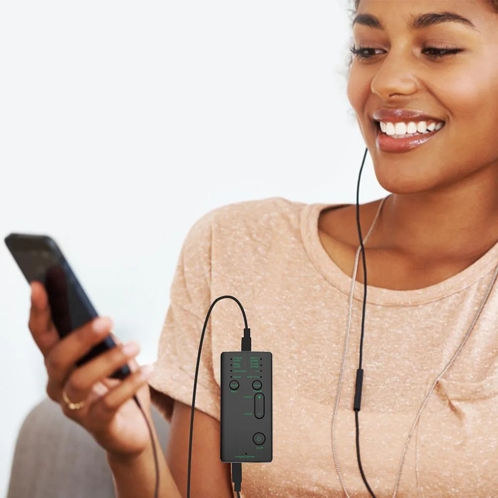 Новинка устройство для изменения голоса Портативная звуковая карта анкер игры в