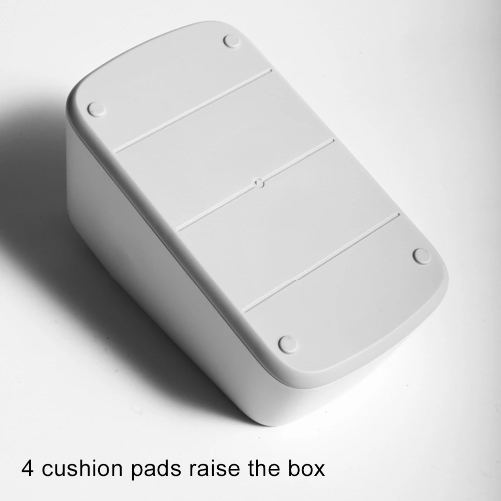

Storage Holder Remote Caddy for Bedroom, Living Room, Office Remote Control Holder 4 Slot Storage Organizer