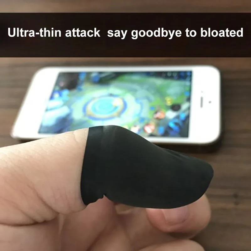 10 шт Мобильный палец рукав сенсорный экран игровой контроллер Sweatproof перчатки для