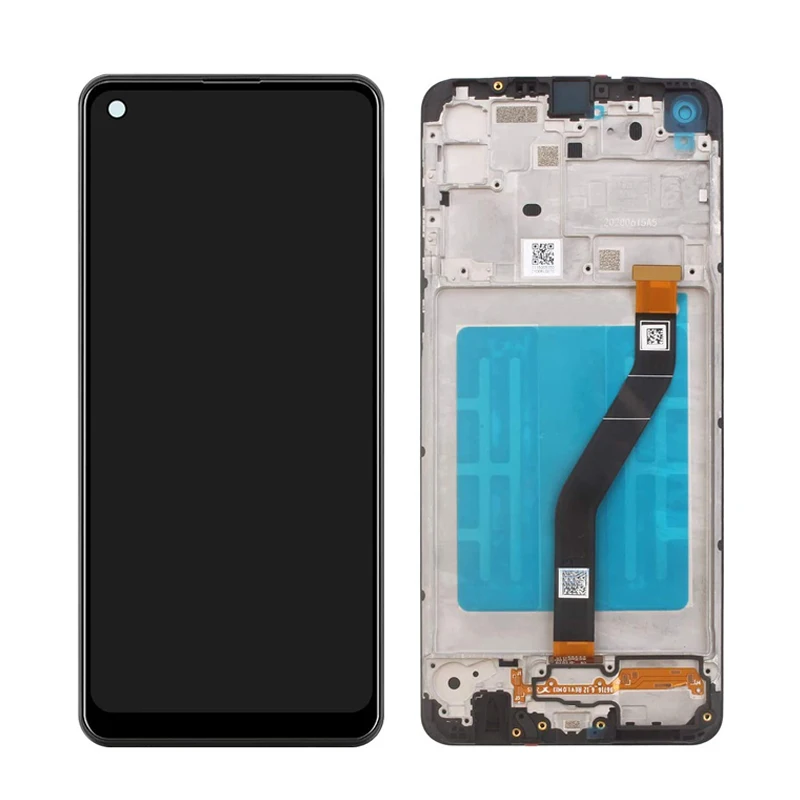 

Сенсорные панели для Samsung Galaxy A21 2020 A215, ЖК-дисплей с дигитайзером в сборе, замена строго проверена, без битых пикселей
