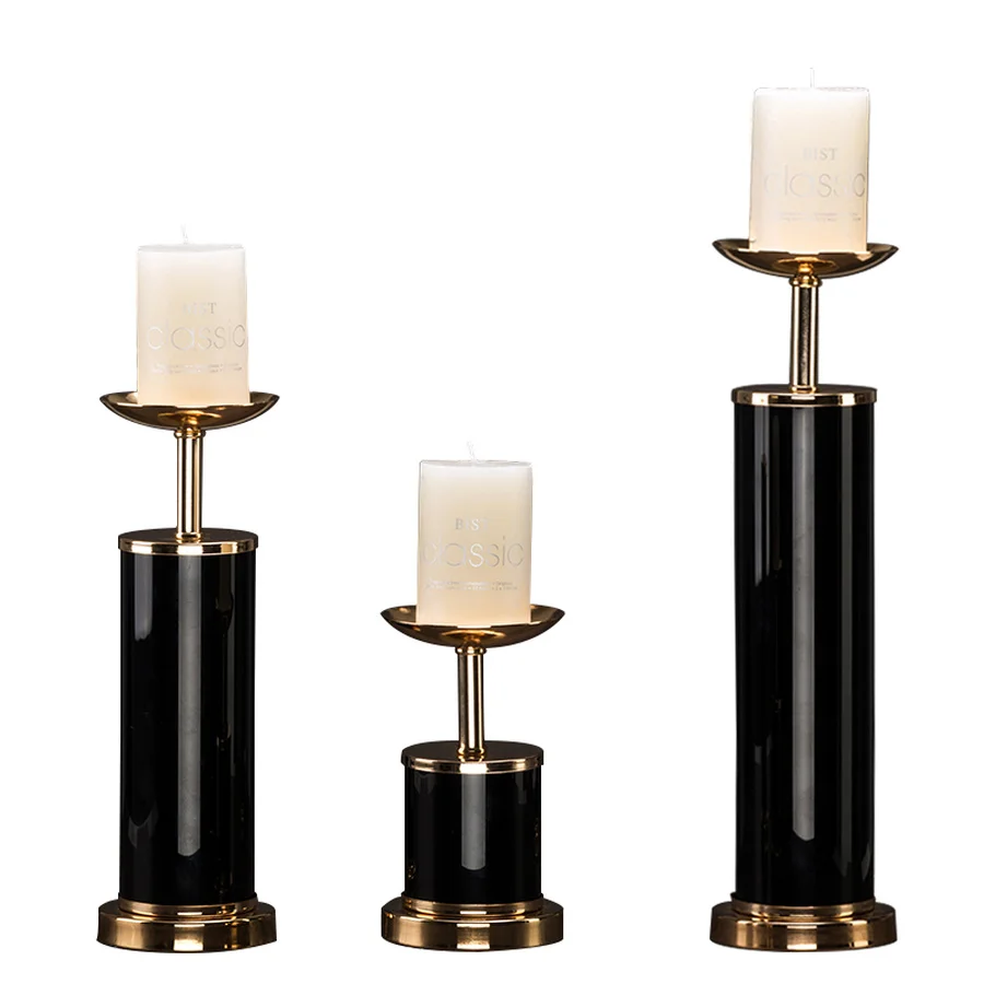 Металлические подсвечники свадебные украшения керамический подсвечник