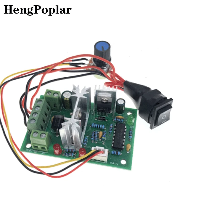 

PWM Motor Speed Controller Automatic DC Motor Regulator Control Module Low Voltage DC 1.8V to 15V 2A