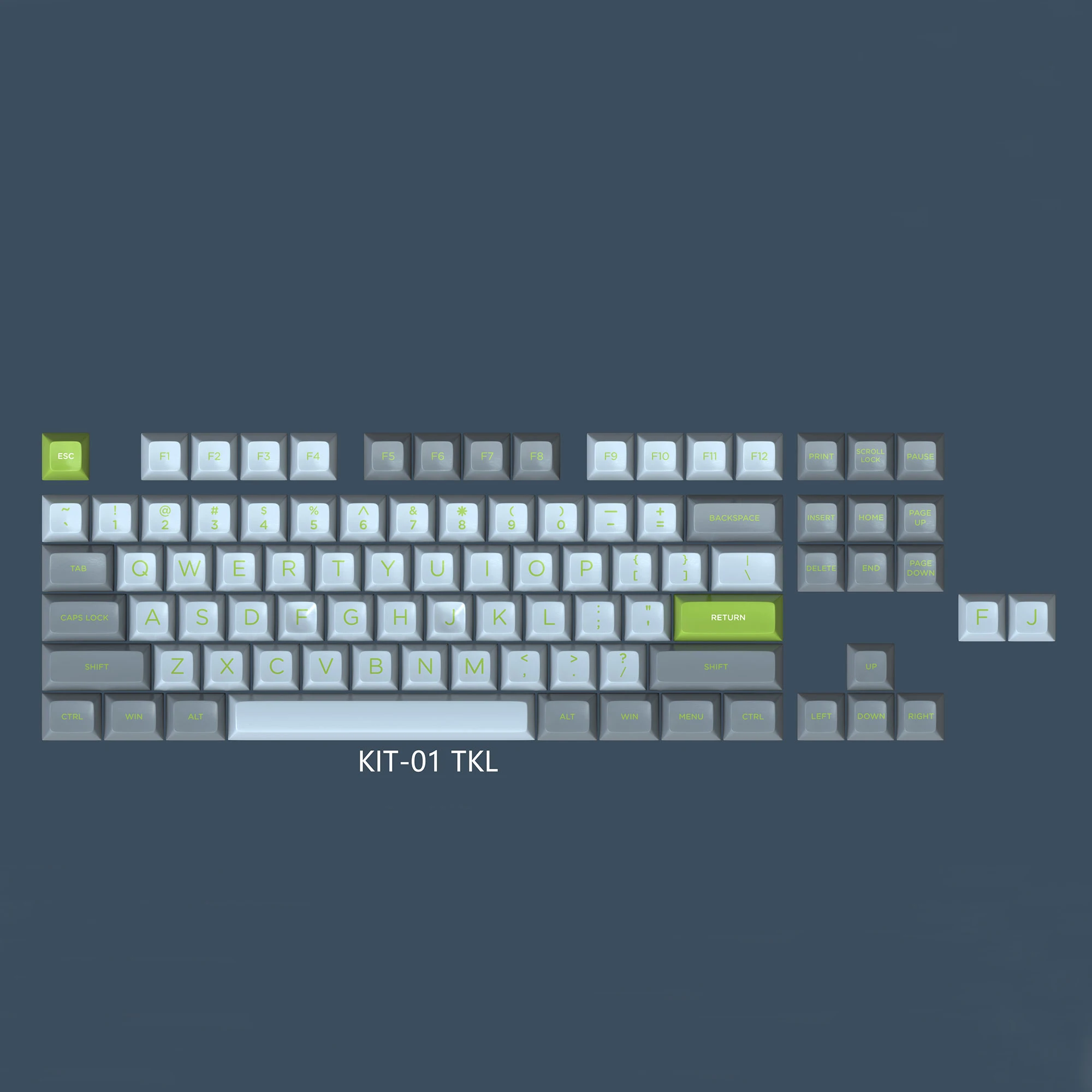 Maxkey SA Keycap известковый двухцветный молдинг подходит для большинства механических